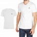2 T-shirt Da Uomo Scollo A V Kappa In Cotone Elasticizzato Cod. K1311